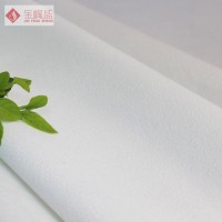 手表盒眼镜盒植绒布 白色水刺布珠粒绒（PP绒布）